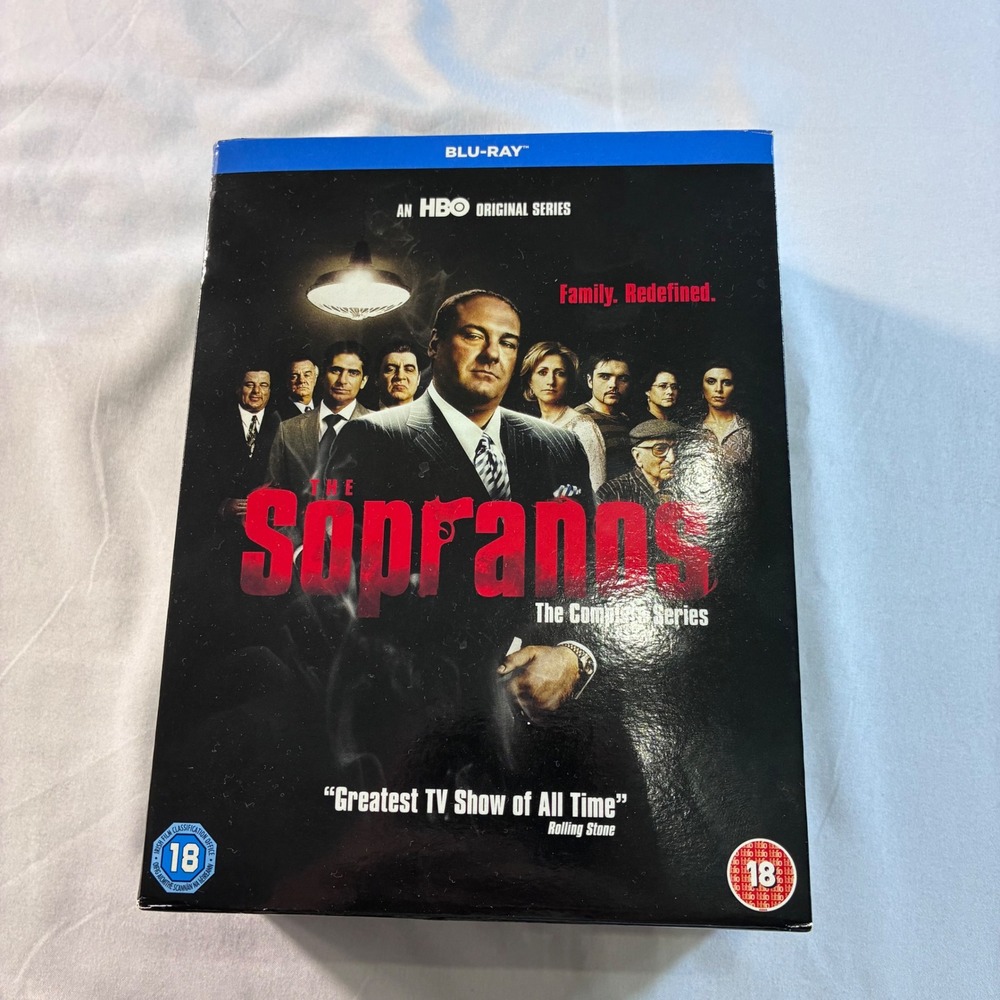 The Sopranos The Complete Series Blu-ray HBO Crime Drama Box Set All Seasons